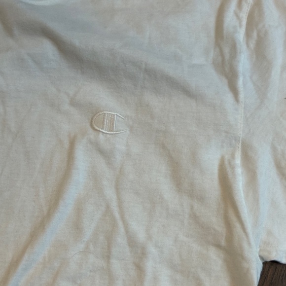 Champion Men's Classic White Tee Medium - Picture 3 of 5